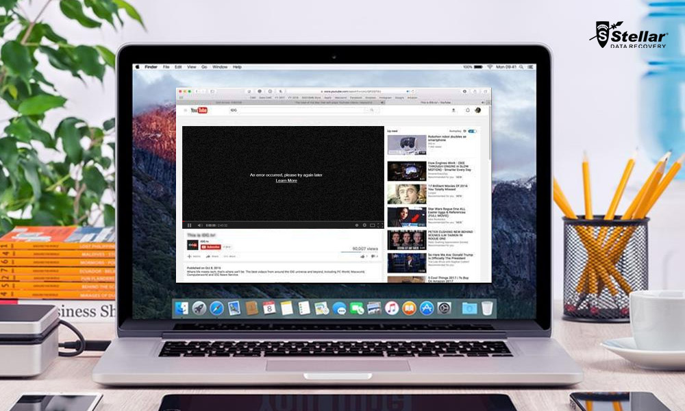 youtube stopped working for mac book
